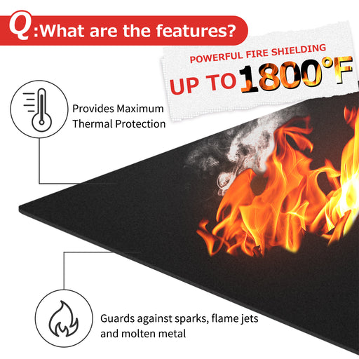Matace 5mm Carbon Felt Fireproof Blanket What Are the Features