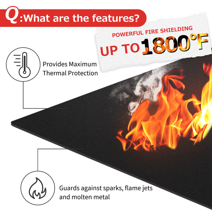 Matace 10x10in Fireproof Welding Pad What are the features