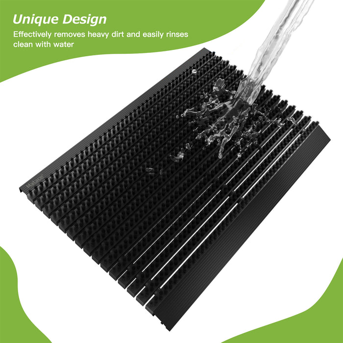 Matace Heavy Duty Aluminum Frame Outdoor Doormat