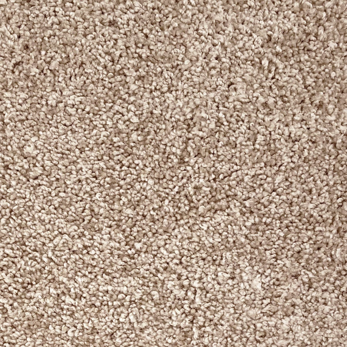 Matace Plush Cut Pile Removable Carpet Tiles ATHENA Series Light Brown Color