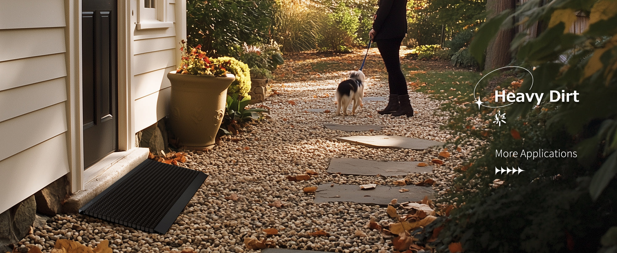 Matace Heavy Duty Aluminum Doormat Heavy Dirt Black PC