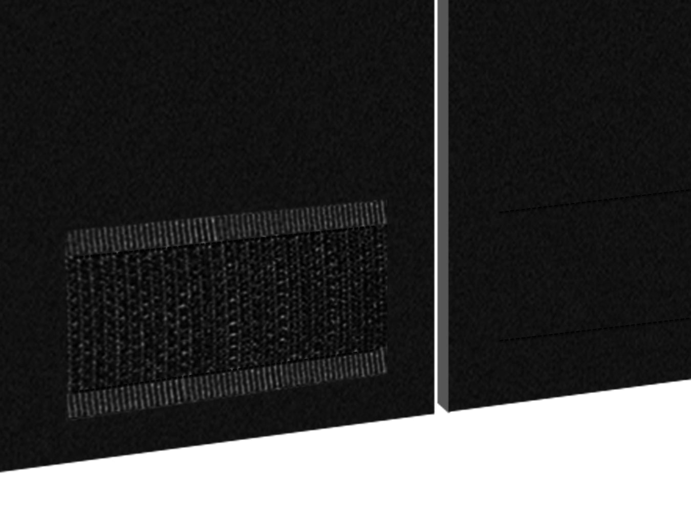 Matace 10x10in Fireproof Welding Pad Details 03 Velcro Straps