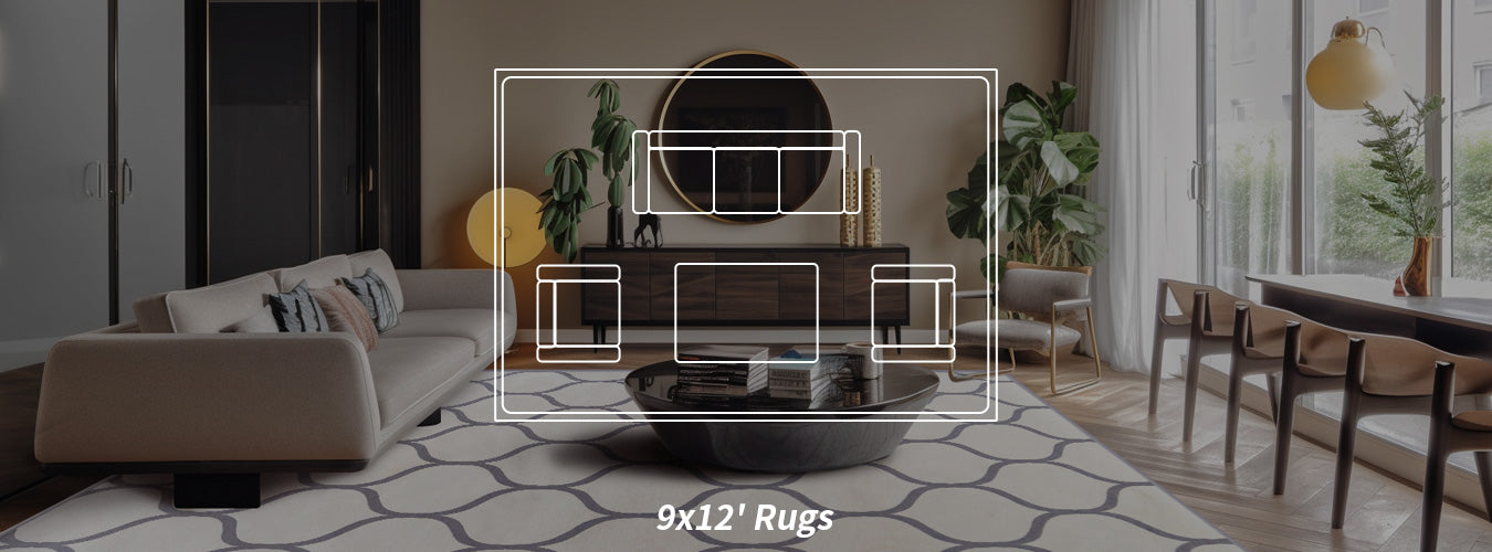 Unveiling the Grandeur of 9x12 Rugs: A Humorous Journey to Elevating Your Living Room's Majesty