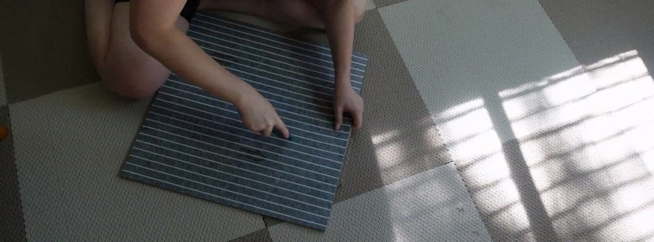 How to Install Carpet Tiles with No Glue No Tape