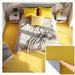 Matace Removable Carpet Squares Yellow Bedroom