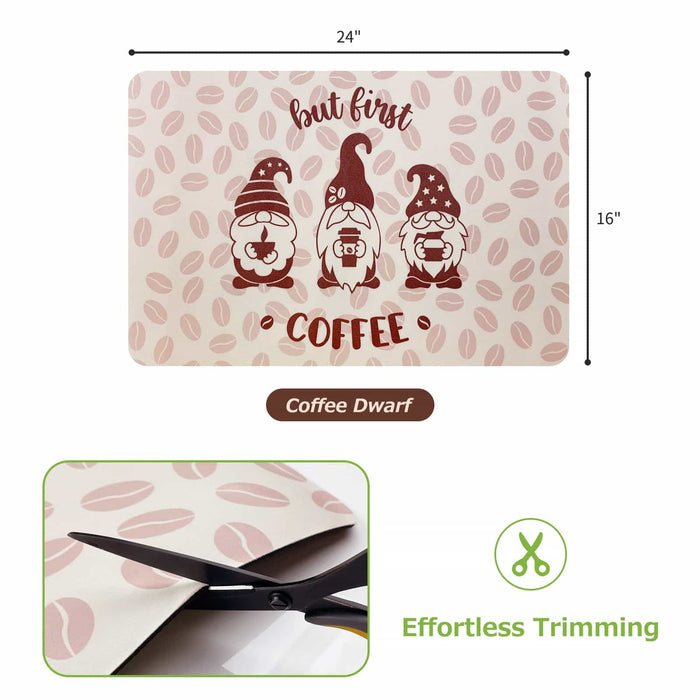 Matace Life Inspiration Studio - Designer Coffee Bar Mat —