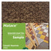 Matace Non-Adhesive Removable Square Carpet Tiles Sample 2 Pieces Set  Brown