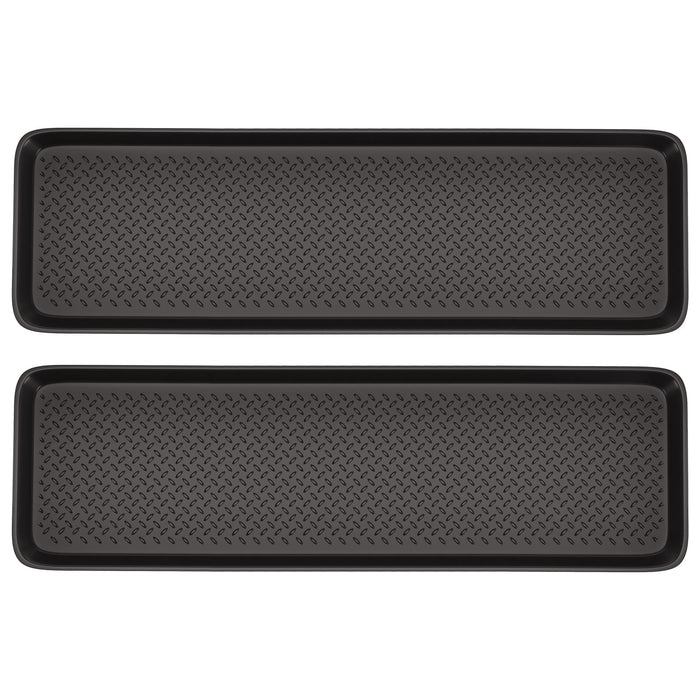Matace Rubber Boot Tray Shoe Mat Large 2 Pack