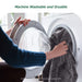 Matace Extra Wide Plush Kitchen Rugs Set - Chevron Pattern, Machine Washable