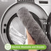 Matace U Shaped Plush Bathroom Rug 3 Pieces Set Gray Machine Washable and Dryable