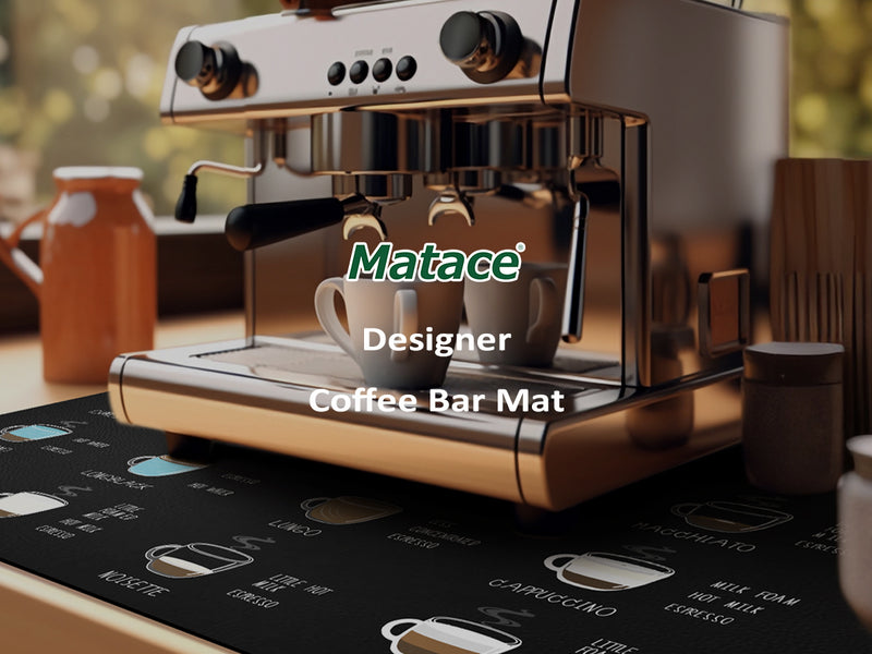 Matace Designer Coffee Bar Mat