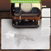 Matace Designer Coffee Mat Kitchen Countertop Protector Solid White