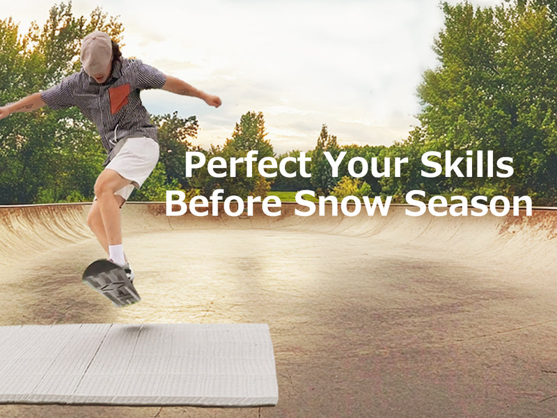 Matace Snowboard Training Mat Set for GroundTrick Beginner