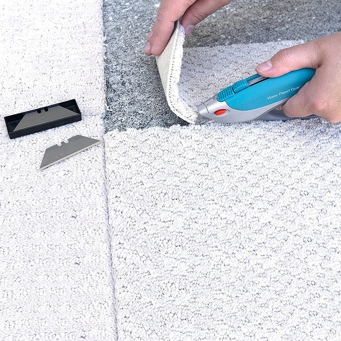 cutting carpet by knife