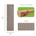 Matace Removable Carpet Tile Plank Dimension
