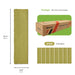 Matace Removable Carpet Tile Plank Green, Package Info